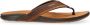 Reef J Bay Perf Heren Slippers Java Caramel - Thumbnail 3