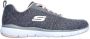 Skechers Flex Appeal 3.0-Insiders Sneakers Dames Grey Light Pink - Thumbnail 2