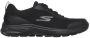 Skechers Go Walk 6 Bold Knight 216204-BBK Mannen Zwart Sneakers Sportschoenen - Thumbnail 3