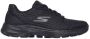 Skechers GO WALK 6 ICONIC VISION Womens Black Black - Thumbnail 3