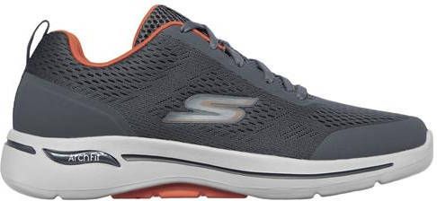 Skechers Go Walk Arch Fit 216116-CCOR Mannen Grijs Sneakers - Foto 6