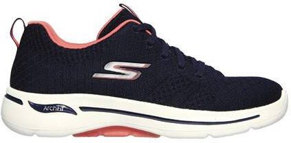 Skechers Arch Fit Sunny Outlook , Blauw, Dames - Schoenen.nl