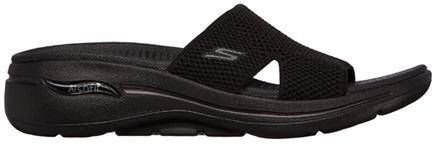 Skechers Go Walk Arch Fit Worthy 140224 BBK Vrouwen Zwart Slippers - Foto 5
