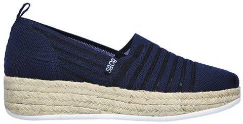 Skechers Highlights 2.0 Homestretch Dames Espadrilles Navy - Schoenen.nl