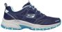 Skechers Trail dames wandelschoenen Blauw Extra comfort Memory Foam - Thumbnail 4