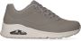 Skechers Uno Tones grijs sneakers dames (155195 GRY) - Thumbnail 3