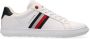 Tommy Hilfiger Essential Leather Cupsole Fm0Fm03424-Ybr 40 Wit Heren - Thumbnail 4
