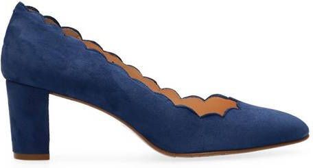 VanDalen Van Dalen Pump Met Schulprand Suede Lage pump Blue