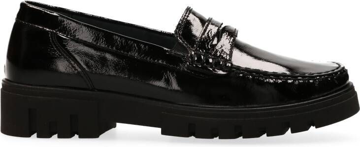 Waldläufer Dames Instappers & Ballerina's Waldlaufer H-serena Schwarz 723502 Zwart ½ - Foto 5