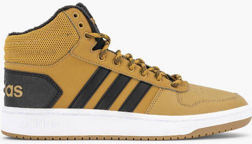 adidas Hoops 2.0 Mid sneakers Heren Zwart | Bestel online » Intersport.nl