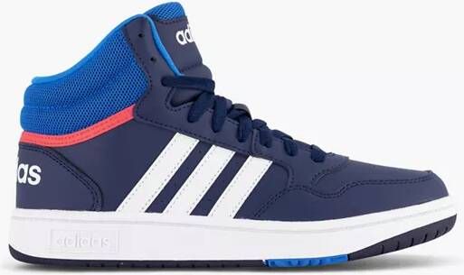 Adidas Core Donkerblauwe Hoops mid 3.0