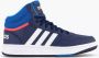 Adidas Perfor ce Hoops Mid Schoenen Kinderen Blauw - Thumbnail 7