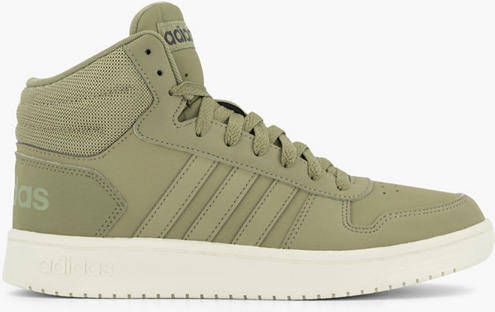 Adidas Core Groene Hoops 2.0 Mid 