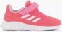 Adidas Hardloopschoenen RUNFALCON 2.0 EL K Kinderen Roze en wit - Thumbnail 4