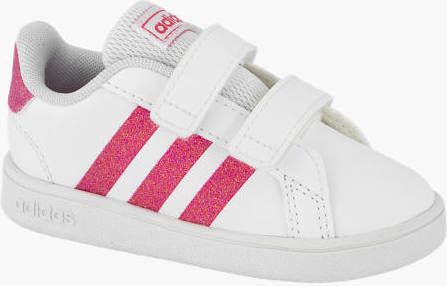 Adidas Sneaker Laag Meisjes Grand Court Maat 20/27 Wit | 18 - Schoenen.nl