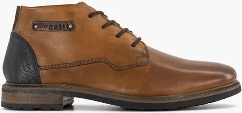 Bugatti Cognac leren veterschoen