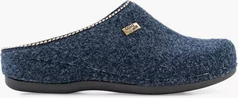 Casa Mia Donkerblauwe instap pantoffel - Foto 2