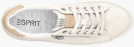Esprit Dames Grijze sneaker sierrits - Schoenen.nl
