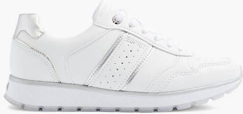 Esprit Witte sneaker metallic