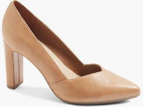 5th avenue Cognac leren pump