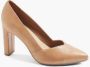 5th Avenue Cognac leren pump - Thumbnail 3