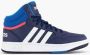 Adidas Perfor ce Hoops Mid Schoenen Kinderen Blauw - Thumbnail 100