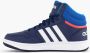 Adidas Perfor ce Hoops Mid Schoenen Kinderen Blauw - Thumbnail 101