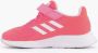 Adidas Hardloopschoenen RUNFALCON 2.0 EL K Kinderen Roze en wit - Thumbnail 6