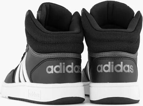 Adidas Core Zwarte Hoops Mid 3.0