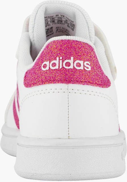Adidas Witte Grand Court sneaker glitter