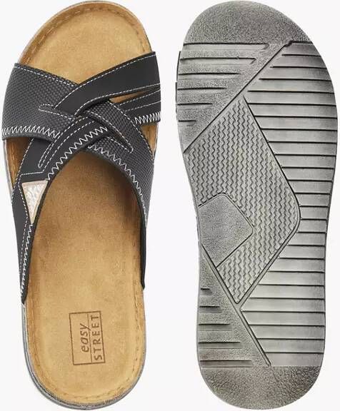Easy Street Zwarte slipper