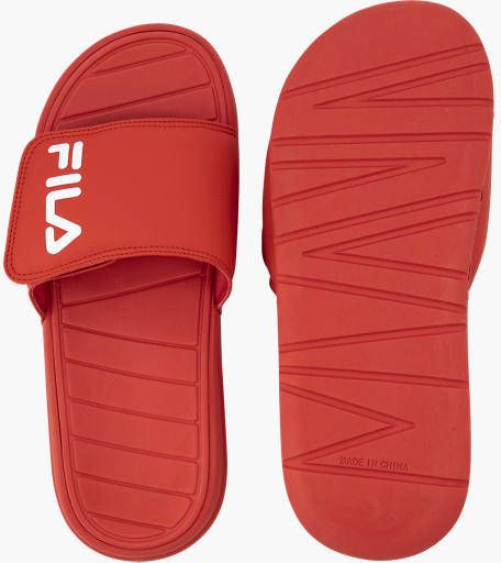 Fila Rode badslipper klittenband