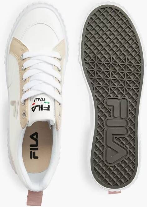 Fila Witte platform sneaker