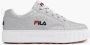 Fila new Zilveren sneaker platform glitter - Thumbnail 3