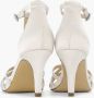 Graceland sandalettes met siersteentjes wit - Thumbnail 4