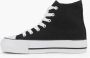 Graceland Zwarte hoge canvas sneaker - Thumbnail 2