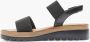 Graceland Zwarte sandaal elastisch - Thumbnail 5