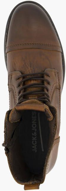 Jack And Jones Bruine leren veterboot Jfw Russel