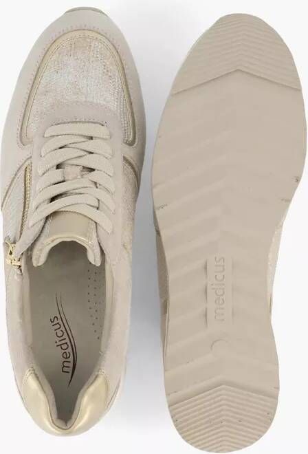Medicus Beige leren sneaker