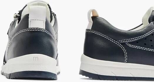 Medicus Donkerblauwe leren sneaker