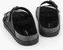 Memphis one Zwarte slipper gesp - Thumbnail 4