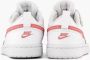 Nike court borough low 2 sneakers wit roze kinderen - Thumbnail 5