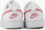 Nike court borough low 2 sneakers wit roze kinderen - Thumbnail 9