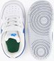 Nike court borough low 2 sneakers wit blauw kinderen - Thumbnail 4