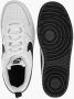 Nike Court Borough Low 2 (GS) leren sneaker wit zwart - Thumbnail 7