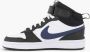 Nike Kids Nike Court Borough Mid kids sneaker Wit rood - Thumbnail 2