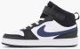 Nike court borough mid 2 sneakers wit rood kinderen - Thumbnail 5