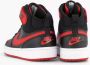 Nike Court Borough Mid 2 (GS) leren sneakers zwart rood - Thumbnail 11