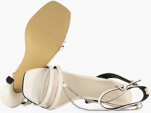 Only Shoes Witte sandalette