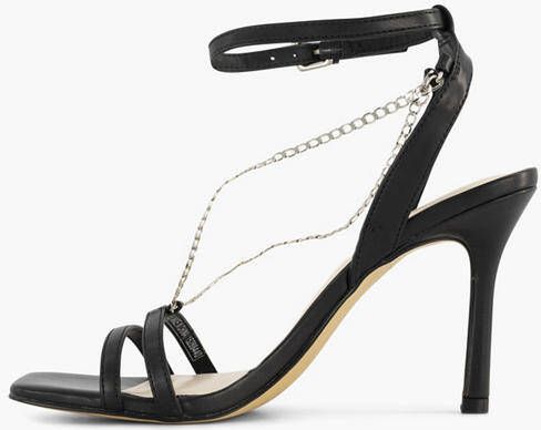 Only Shoes Zwarte sandalette